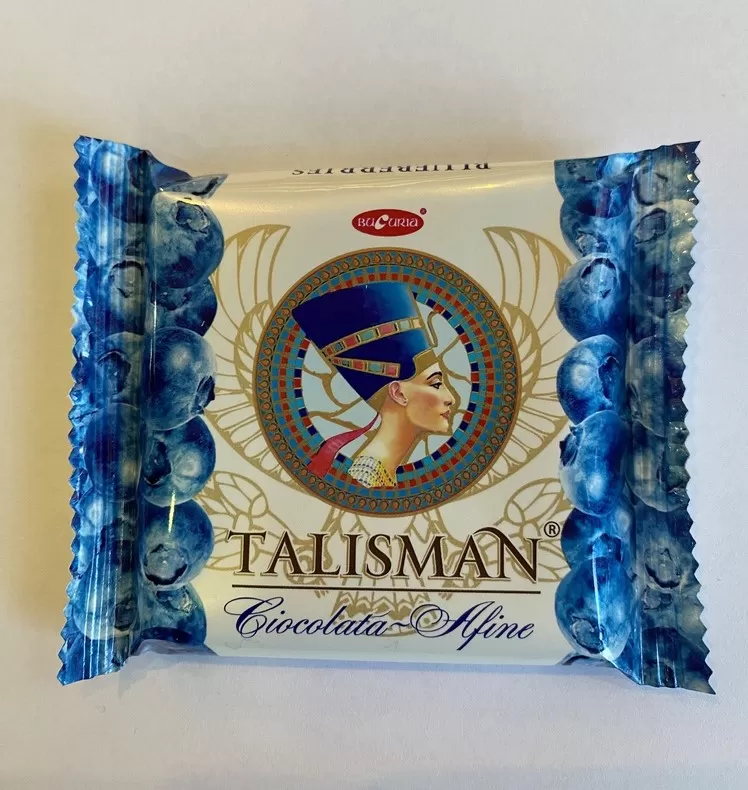Bucuria chocolate Talisman, blueberries 50g