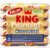 Filletti sausages with cheese KING 350g